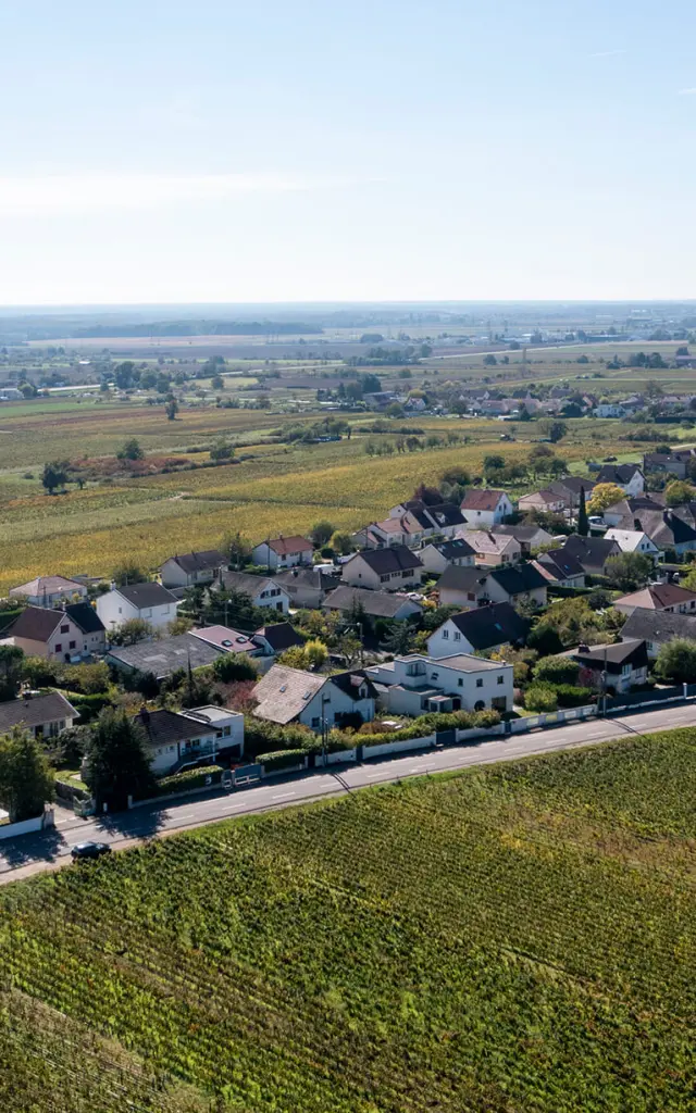 Village de Marsannay-la-Côte sur la Route des Grands Crus de Bourgogne