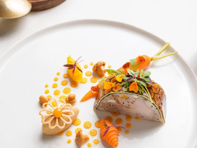 Plat dans le restaurant Origine By Tomo à Dijon