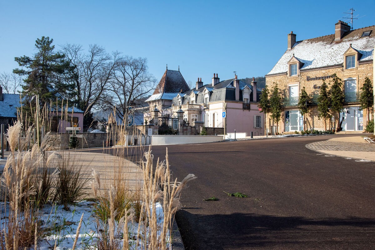 Morey-Saint-Denis en hiver