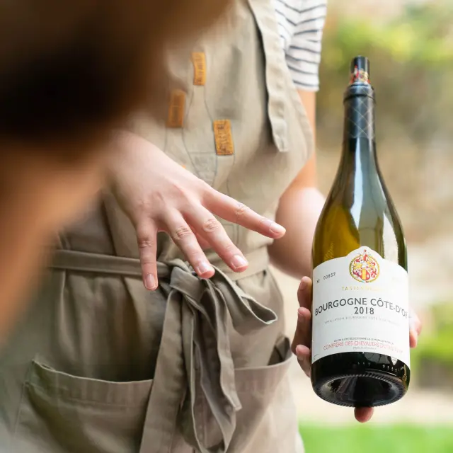 Dégustation au Château du Clos de Vougeot