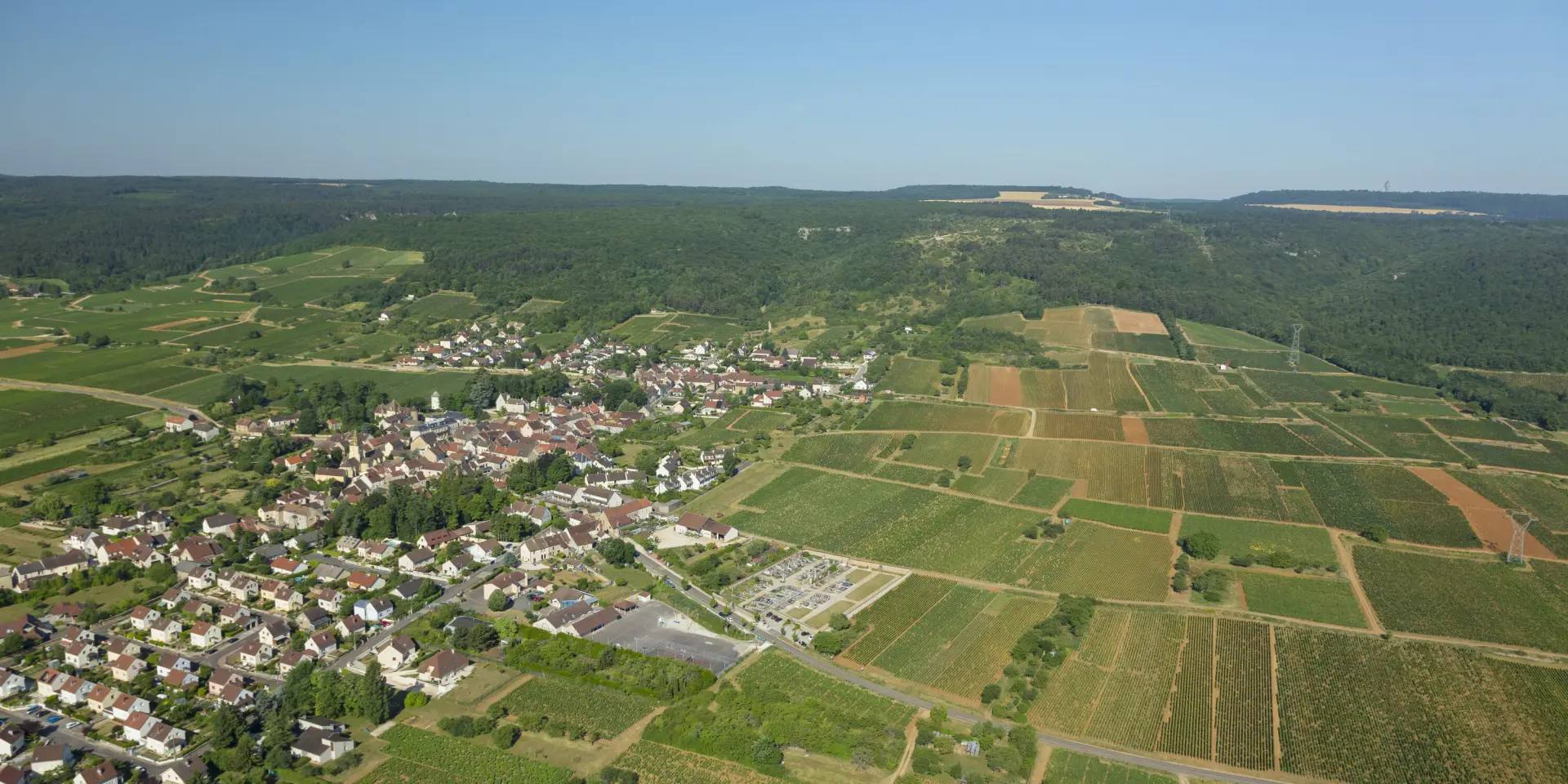 Couchey sur la Route des Grands Crus de Bourgogne