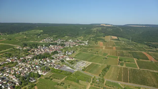 Couchey sur la Route des Grands Crus de Bourgogne