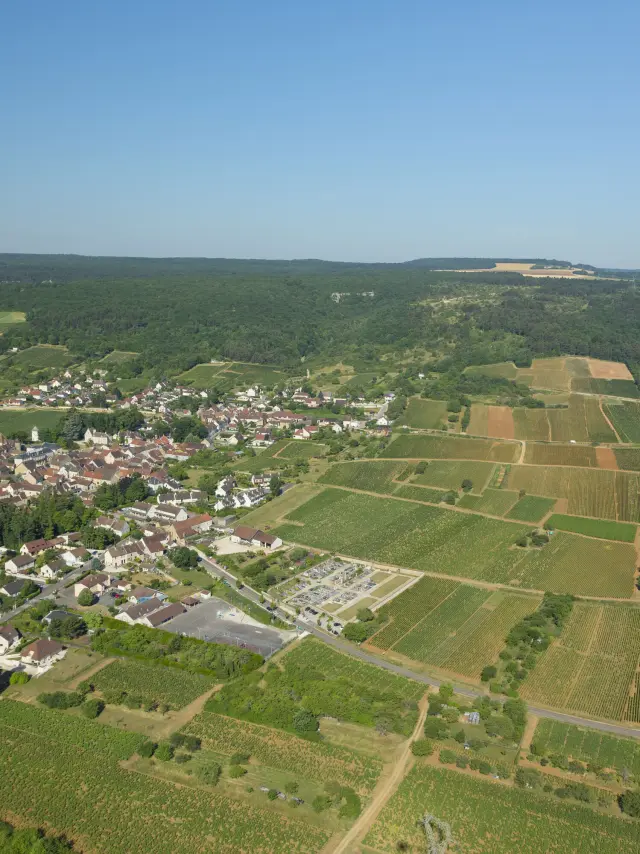 Couchey sur la Route des Grands Crus de Bourgogne