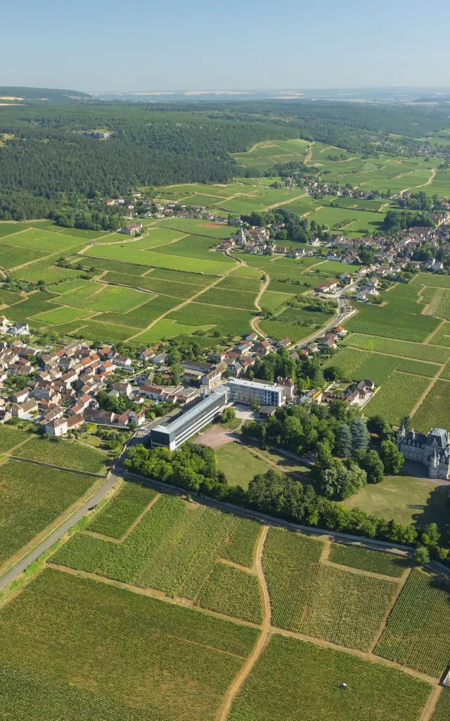 Brochon sur la Route des Grands Crus de Bourgogne