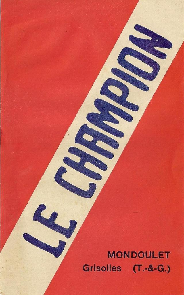 Publicidad antigua Atelier Mondoulet, Archives Du Musée