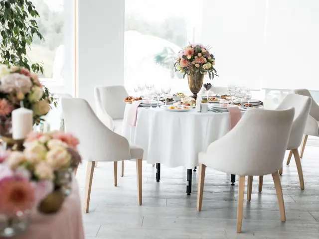 Wedding table decorations