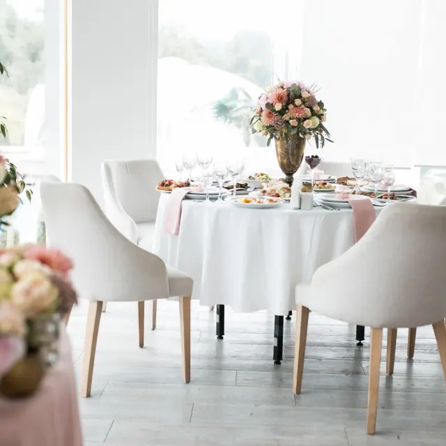 Wedding table decorations