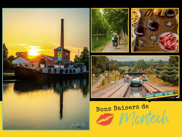 Carte Postale Montech