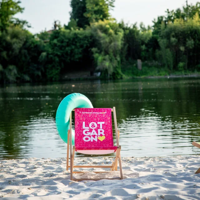 Plage de Casseneuil