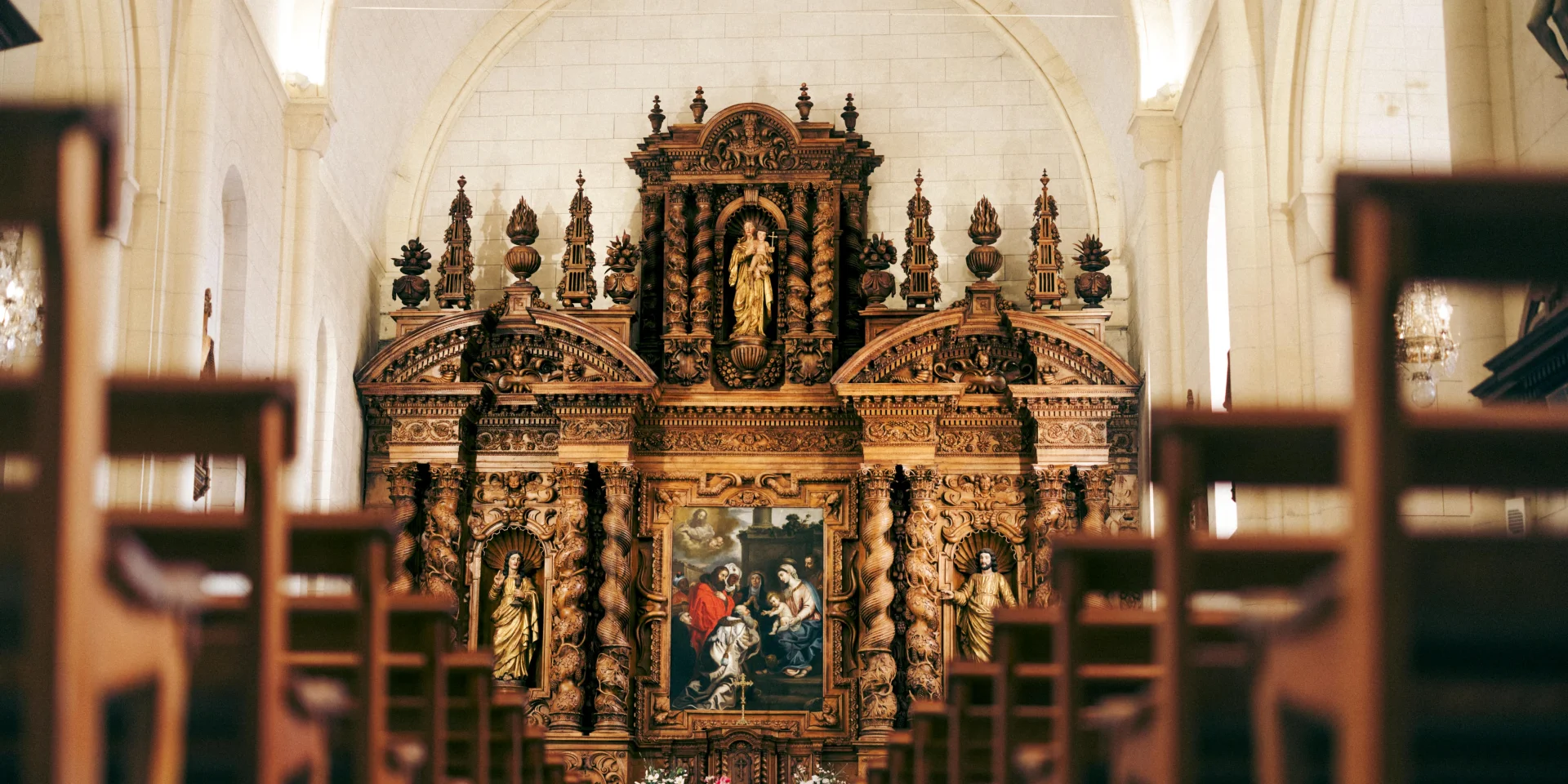 Eglise Saint-Léger et son retable, Fongrave