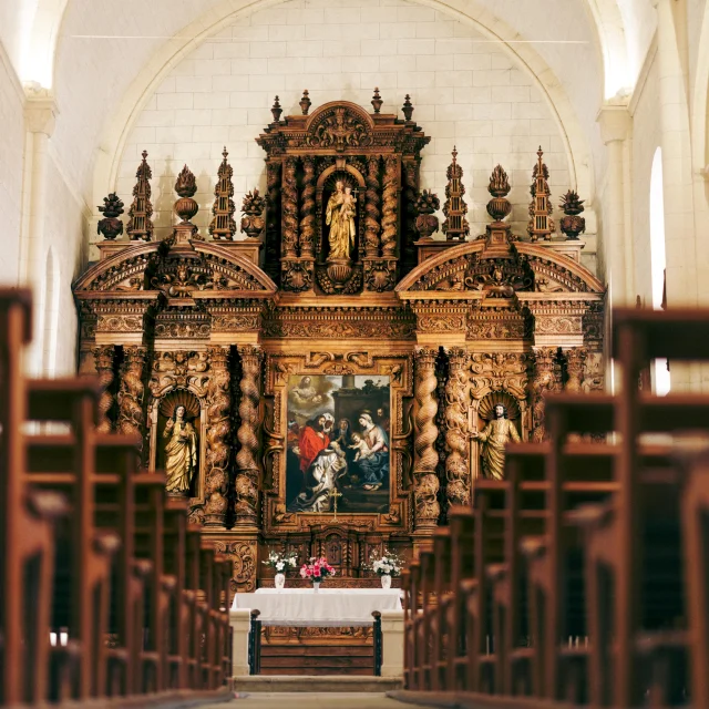 Eglise Saint-Léger et son retable, Fongrave