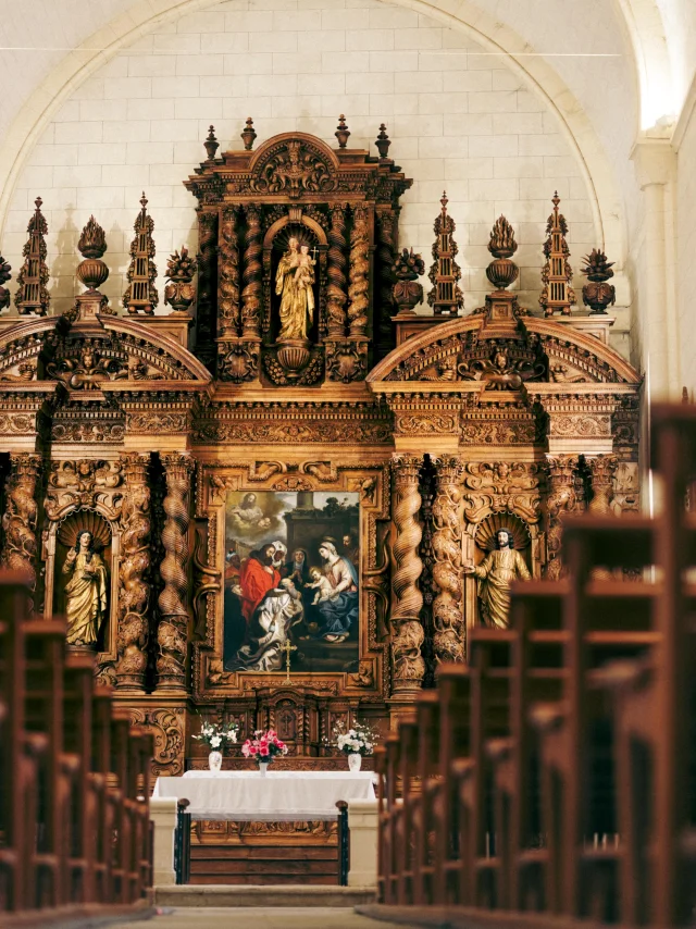 Eglise Saint-Léger et son retable, Fongrave