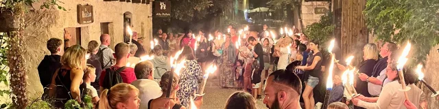 Visite aux flambeaux