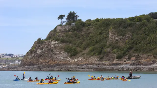 Kayak de Mer dans la baie de Granville