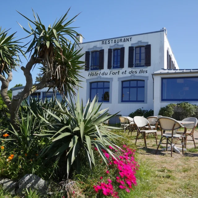 Hôtel du Fort et des Îles on the Chausey archipelago