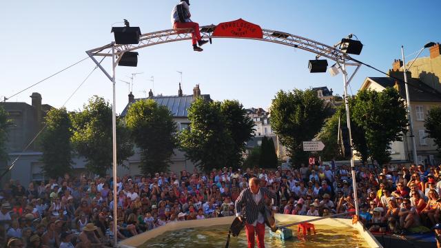 Aufführung des Festivals Sorties de Bain