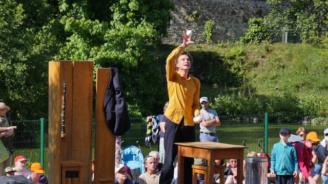 Aufführung des Festivals Sorties de Bain