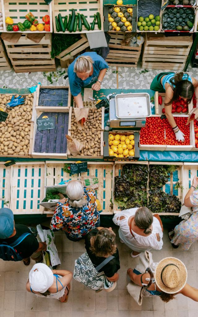 Le marché de Granville