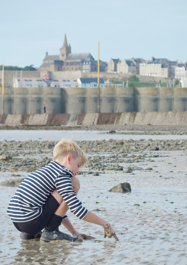 Pêche à la marque, au doigt et à l'œil lors des grandes marées