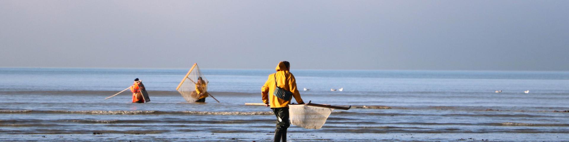 Fishing On Foot During High Tides