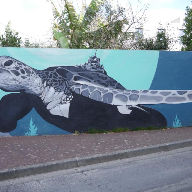 Street art in Destination Granville Terre et Mer