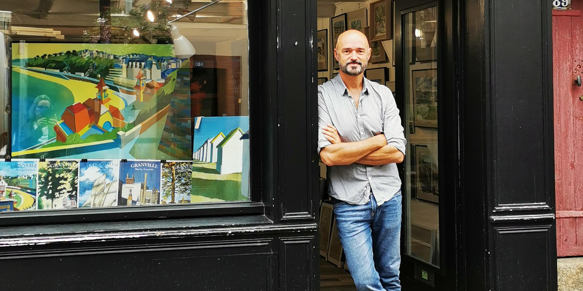 Sylvain Allaire Plastischer Künstler Herausgeber Und Maler Credit Otgtm Estelle Cohier 35242