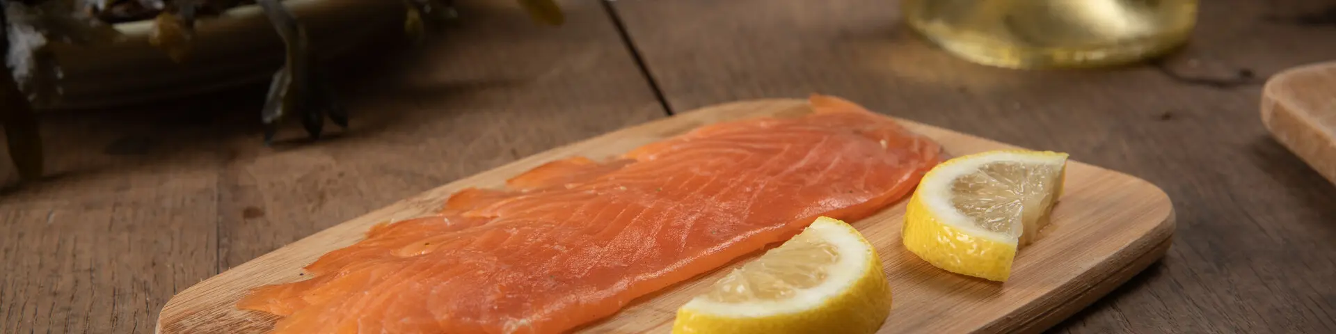 Saumon fumé localement