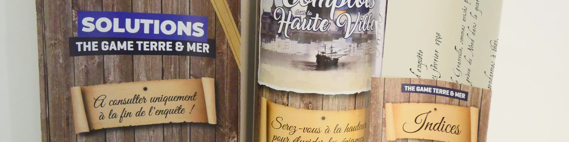Boutique - Coffret jeu The Game Terre et Mer