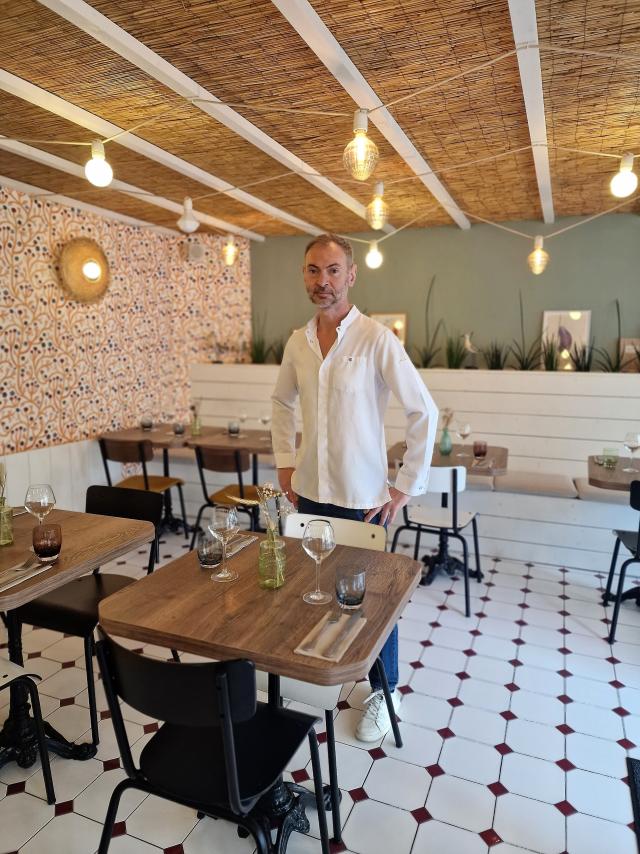 Stéphane Haissant, chef du restaurant Le Loca Café à Granville