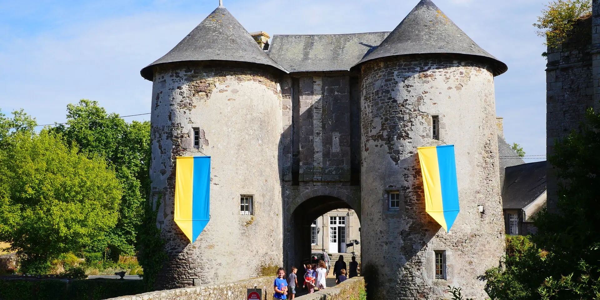 Spectacle historique au château de Chanteloup