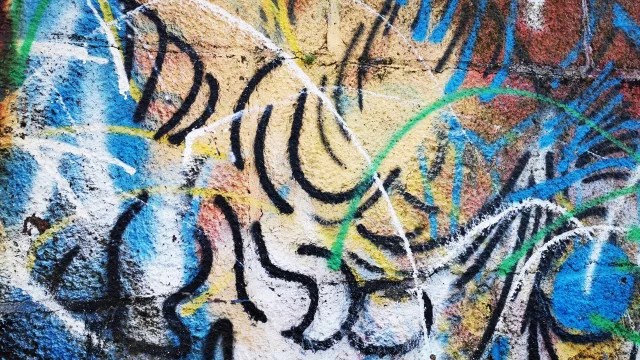 Street art à Granville