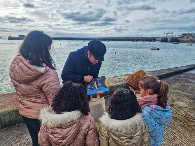 Visite guidée du port de Granville pour les enfants