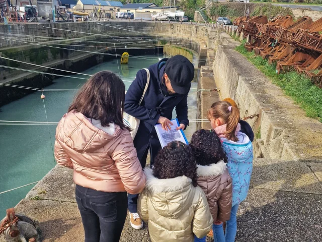 Visite guidée du port de Granville pour les enfants