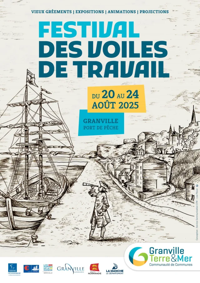 Affiche Festival des Voiles de Travail 2025