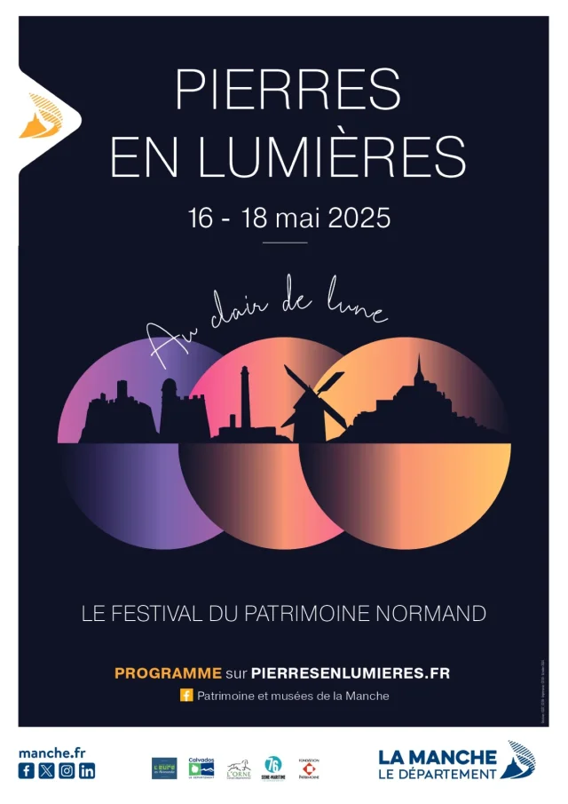 Affiche Pierres en Lumières 2025