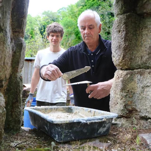 Expérience J'apporte ma pierre au Moulin de Vaucelles