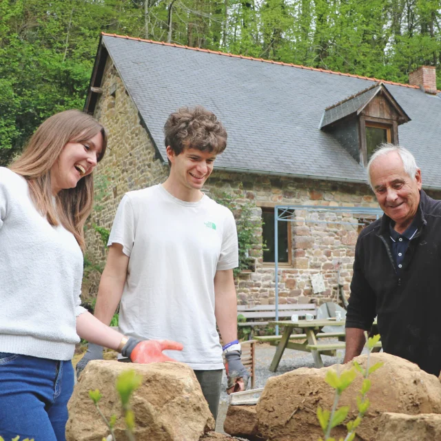Expérience J'apporte ma pierre au Moulin de Vaucelles
