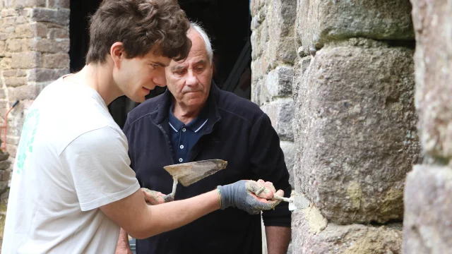 Expérience J'apporte ma pierre au Moulin de Vaucelles