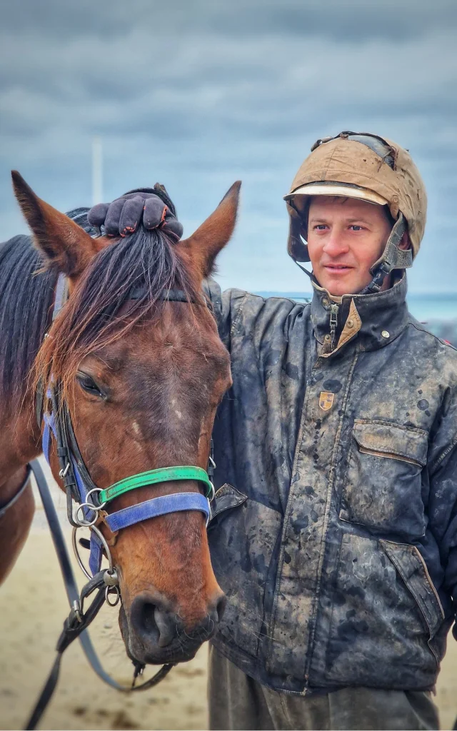 Sébastien Pillon et son cheval