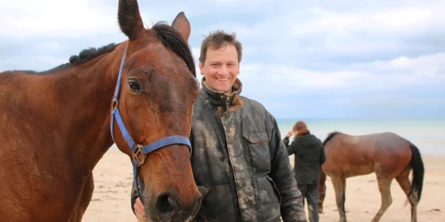 Sébastien Pillon et son cheval