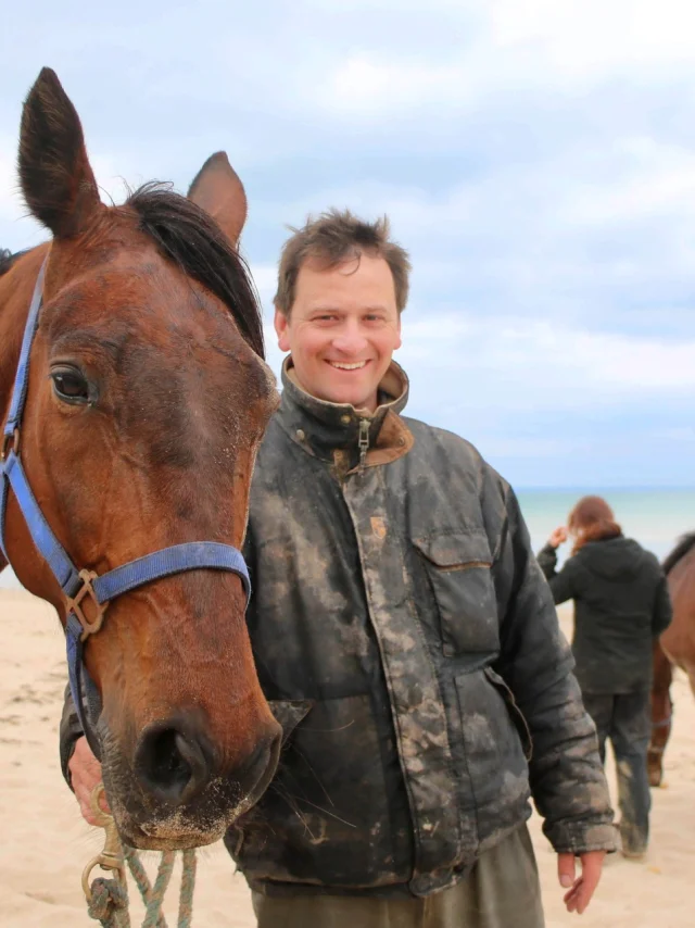 Sébastien Pillon et son cheval