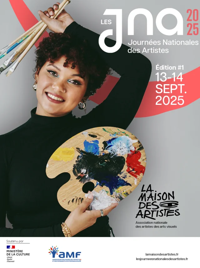 Affiche Journees Nationnales Artistes 2025