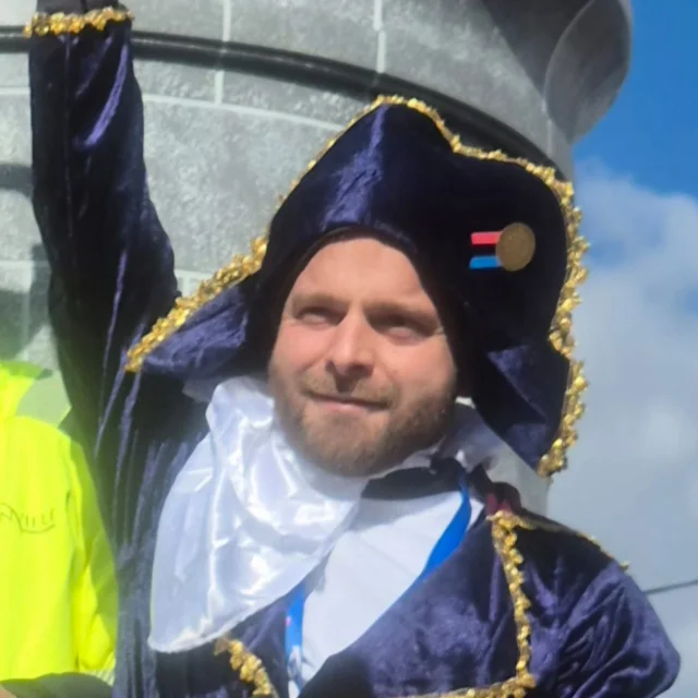 Alexis Jouvin, président du Carnaval de Granville