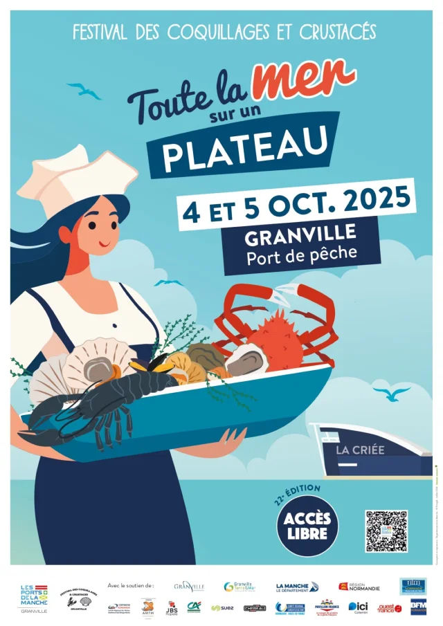 Affiche Festival Toute la mer sur un plateau 2025