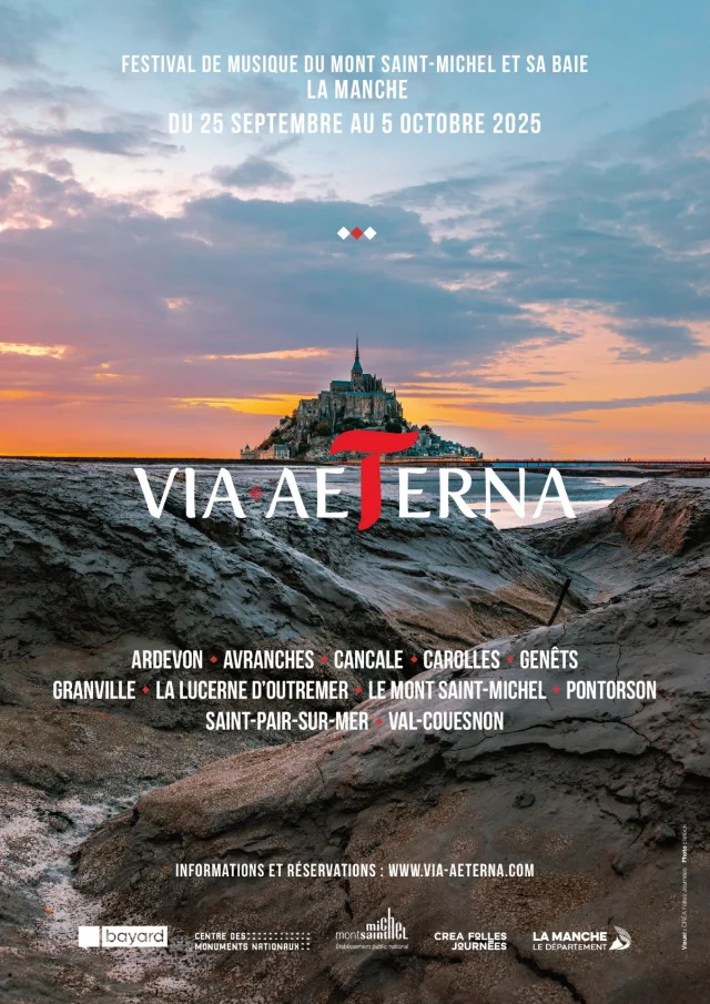 Affiche festival Via Aéterna 2025