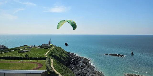 Session Parapente Au Dessus De Granville