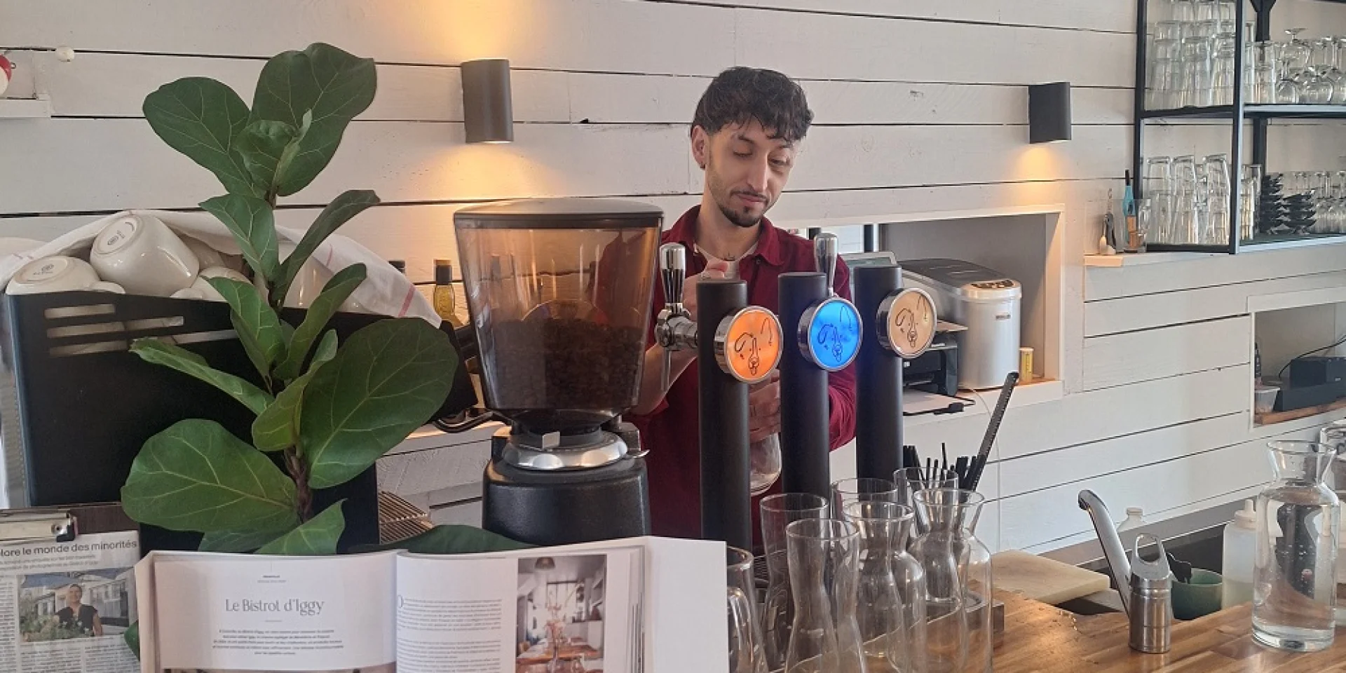 Najib Moret, le bistrot d'Iggy