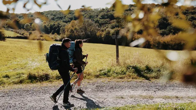 Randonneurs sur le GR®223