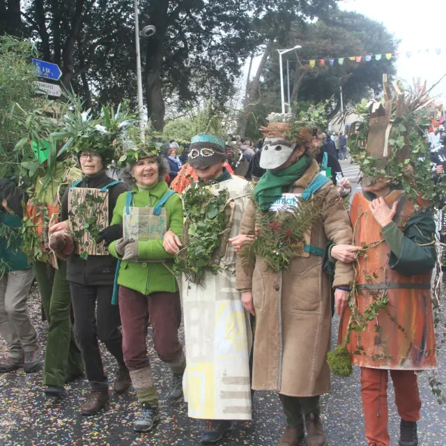 Marché dans le cadre de la semaine du Climat 2024