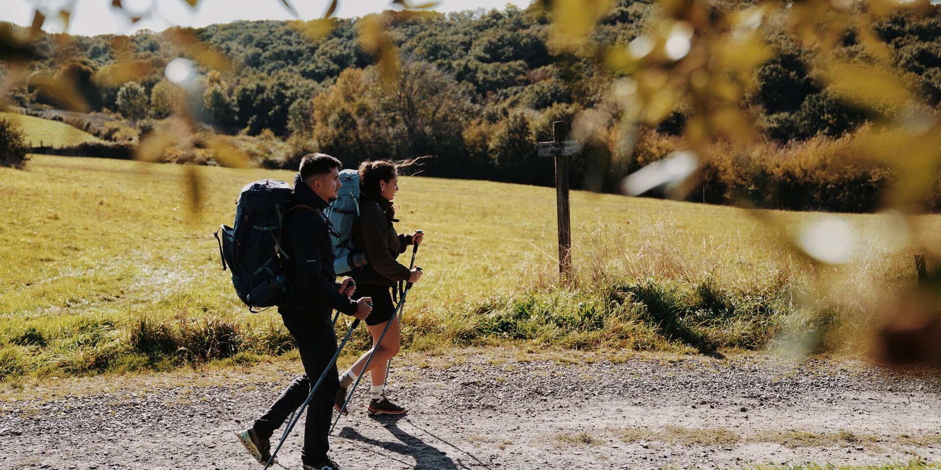 Randonneurs sur le GR®223